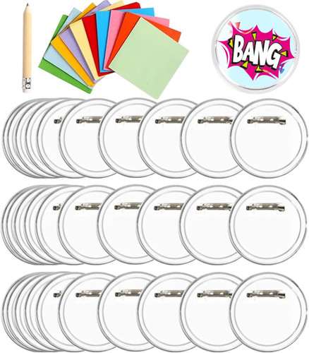 Badges making kit - making, 30pcs