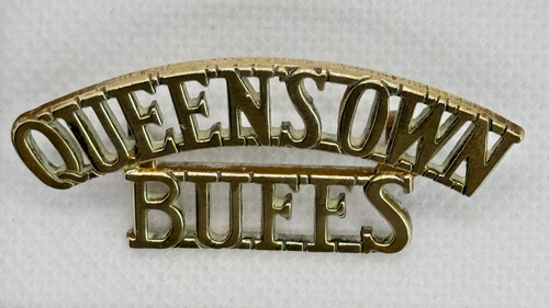 Queen own buffs brass - queen's,