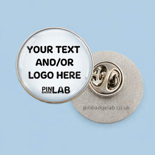 25mm custom personalised - personalised, pin