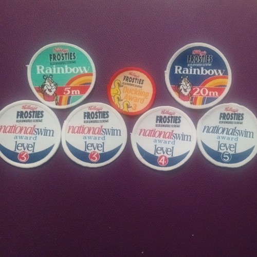 Frosties asa swimming badges - frosties,